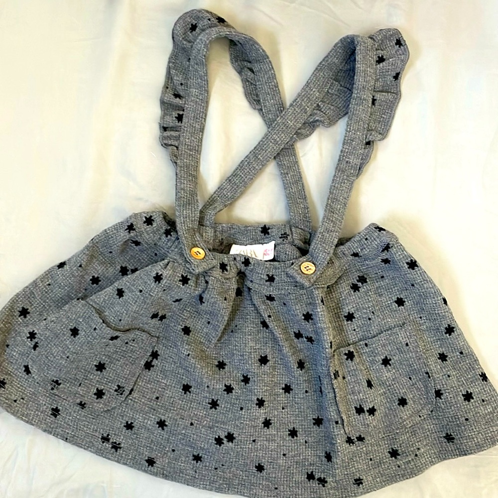 Toddler baby Zara overall skirt